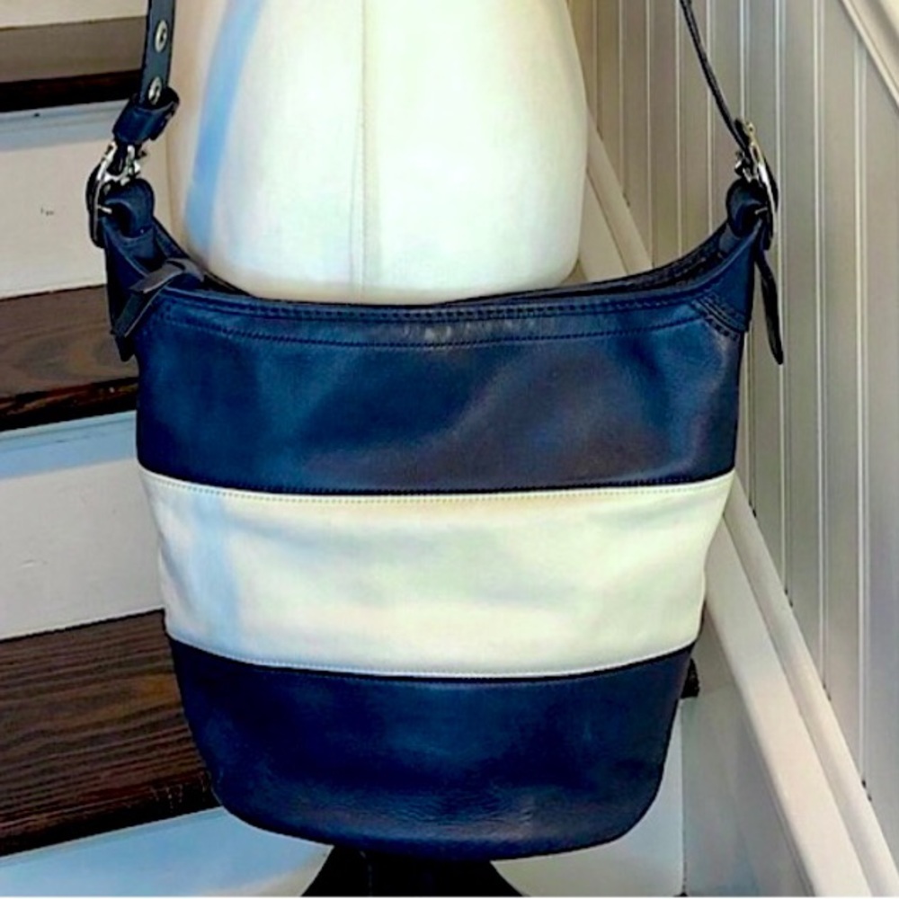 COACH Vintage Legacy Rugby Duffle Feeder Bag - Picture 16 of 17